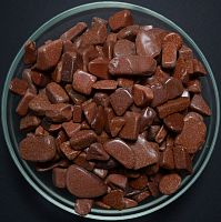 Авантюрин коричневый (Имитация) галтовка 10-30 мм / 1 упаковка - 100 гр