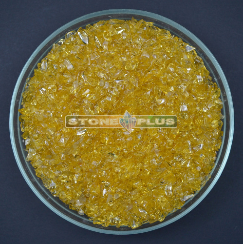 Галтовка Улексит желтый 3-5 мм / 1 упаковка - 100 гр