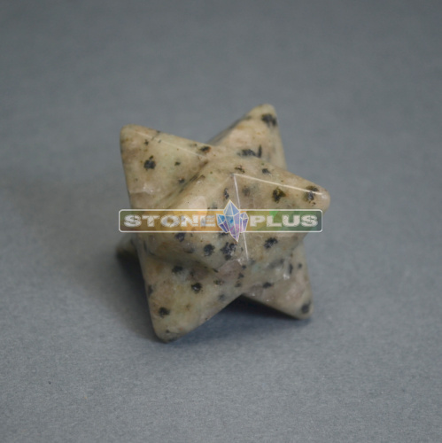 Меркаба 27х27 мм из яшмы кунжутной