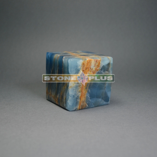 Куб из карибского кальцита 575 гр
