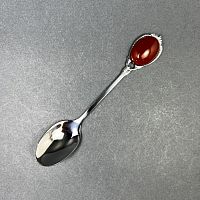 Ложка с камнем Сердолик