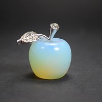 Яблоко из лунного камня(имитация) 25х30 мм