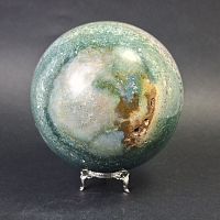 Шар агат моховой 112-114 мм