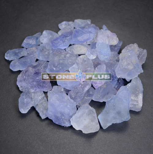 Необработанный флюорит голубой кристаллизированый . Упаковка - 100 гр.