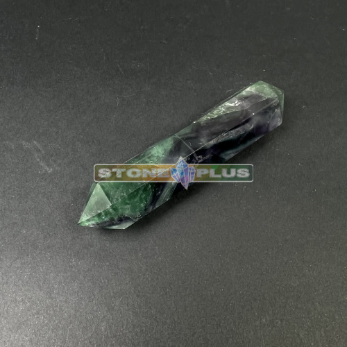 Кристалл флюорит двусторонний 80-89 гр.