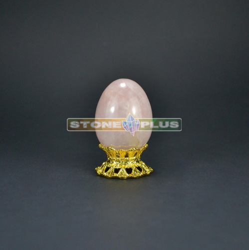 Яйцо из розового кварца 45х35 мм