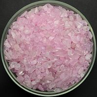 Розовый кварц галтовка 5 - 15 мм / 1 упаковка - 100 гр