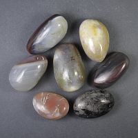 Агат галтовка крупная / 1 упаковка - 100 гр