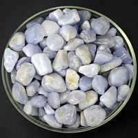 Агат голубой 20 - 30 мм / 1 упаковка - 100 гр