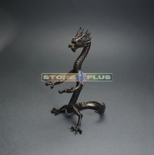 Сувенир-подставка "Дракон" бронза