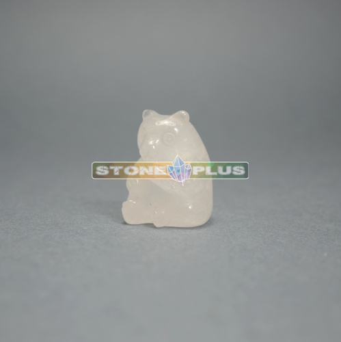 Фигурка Медведя 30 мм из горного хрусталя