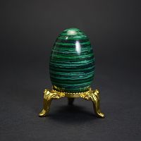 Яйцо из малахита(имитация)