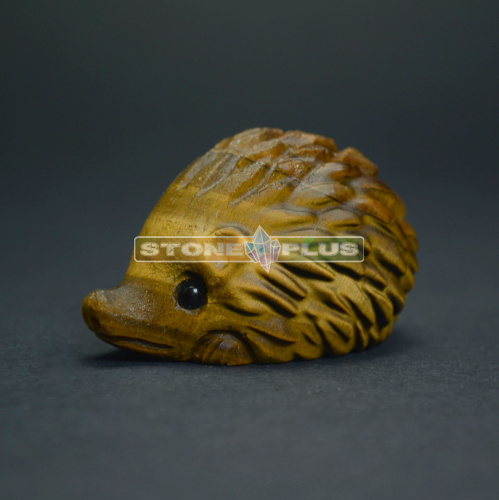 Сувенир "Ёжик" из тигрового глаза
