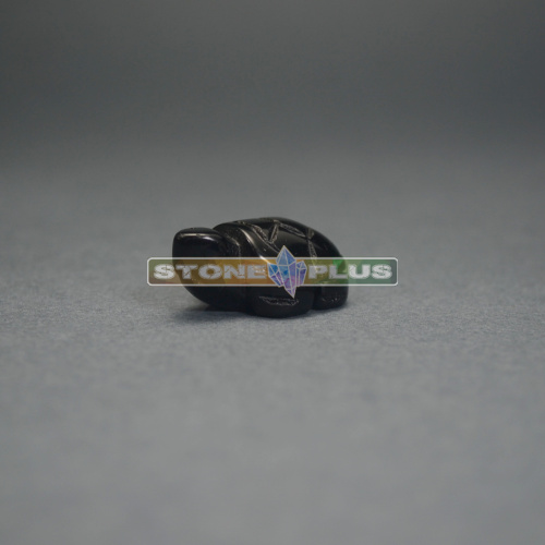 Фигурка Черепаха 25 мм из обсидиана