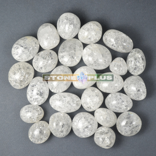 Горный хрусталь искра галтовка / 1 упаковка - 100 гр