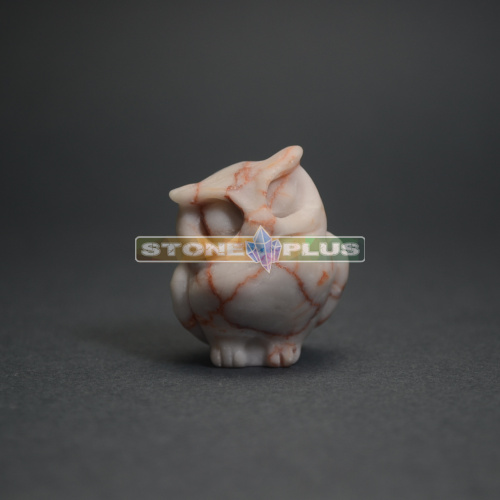 Фигурка Совы 30 мм из родохрозита