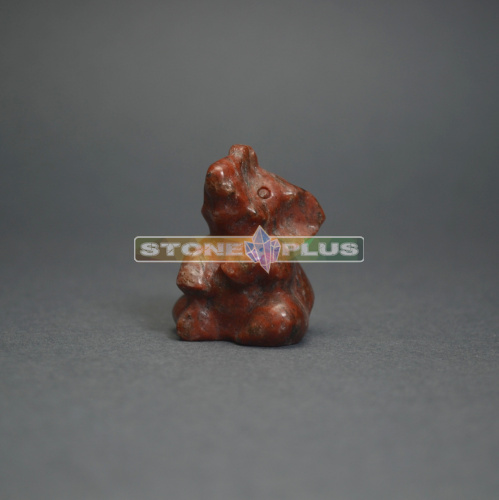 Фигурка Слона 30 мм из глаукофана