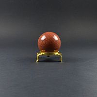 Шар авантюрин коричневый (имитация) 48-50 мм