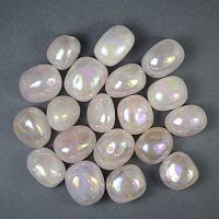 Аура кварц розовый галтовка / 1 упаковка - 100 гр