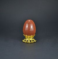 Яйцо из Авантюрина коричневого (Имитация)