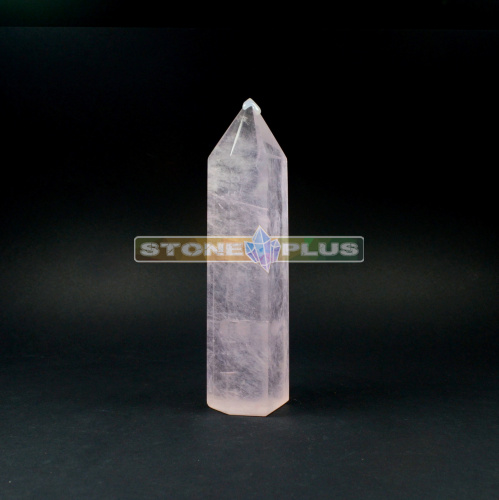 Кристалл Розовый кварц (Искусственно выращенный) 330 -339 гр