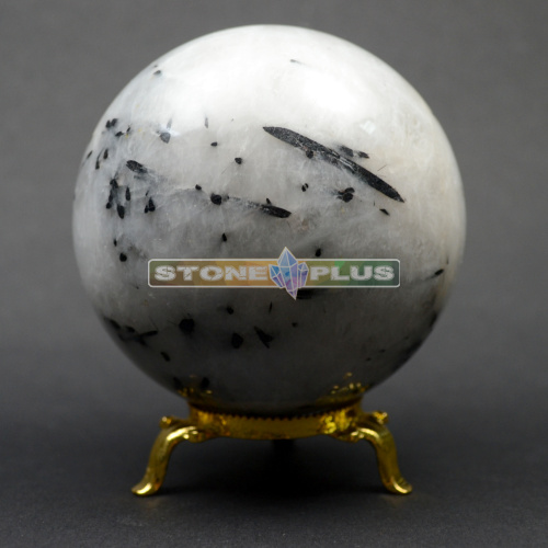 Шар кварц с турмалином 82-84 мм