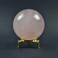 Шар розовый кварц 82-84 мм