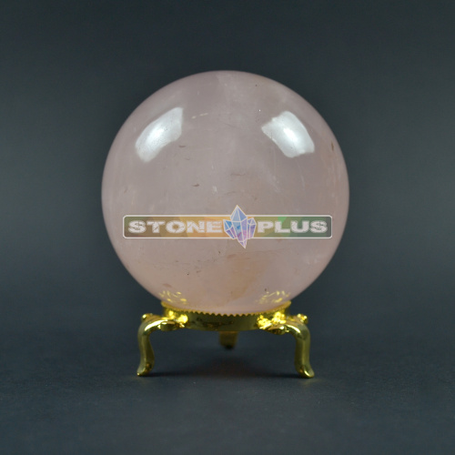 Шар розовый кварц 82-84 мм