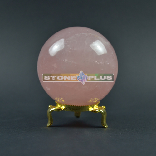 Шар розовый кварц 80-82 мм