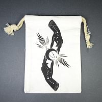 Льняной мешочек Руки и Полумесяц
