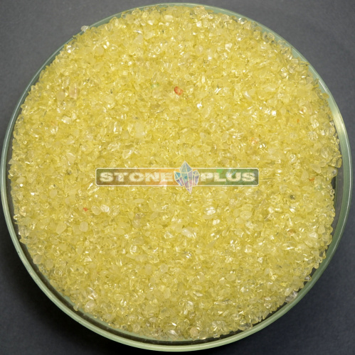 Цитрин галтовка 3-5 мм / 1 упаковка - 100 гр