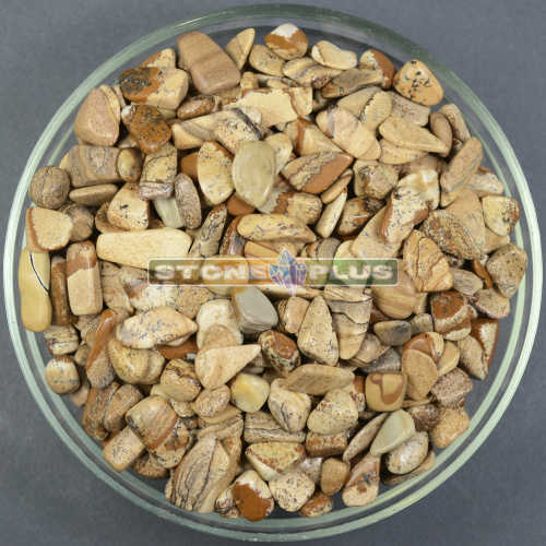 Яшма песочная галтовка 10 - 15 мм / 1 упаковка - 100 гр