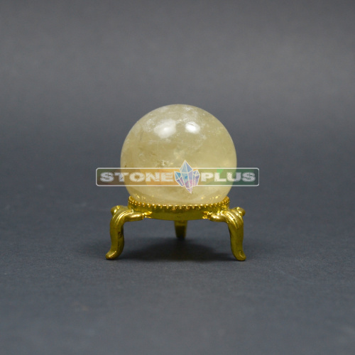 Шар цитрин 1 вид 30-32 мм