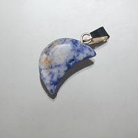 Подвеска "Полумесяц" - лазурит