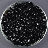 Обсидиан галтовка 10-20 мм / 1 упаковка - 100 гр