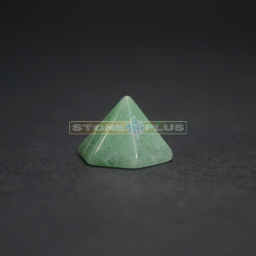 Пирамида 6 сторон мини из авантюрина зеленого