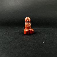 Сувенир Прикол 28 мм - яшма красная