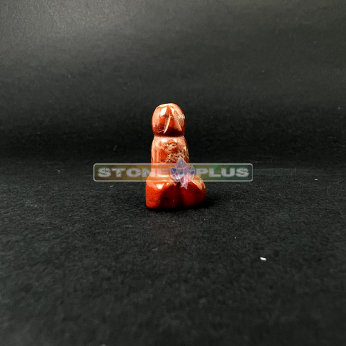 Сувенир Прикол 28 мм - яшма красная