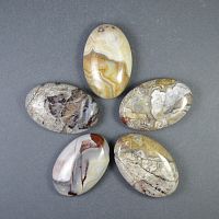 Агат мексиканский (овалы) / 1 упаковка - 100 гр