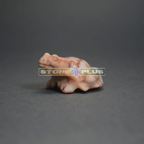 Фигурка Лягушка 35 мм из родохрозита