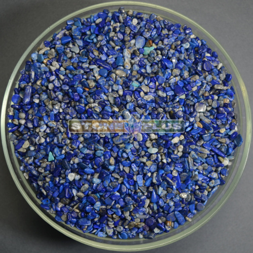 Лазурит 1С галтовка 3-5 мм / 1 упаковка - 100 гр