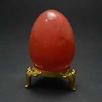 Яйцо из кварца красного