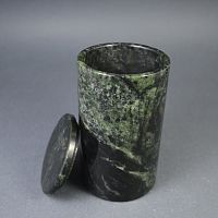 Банка с крышкой (магнит) из змеевика