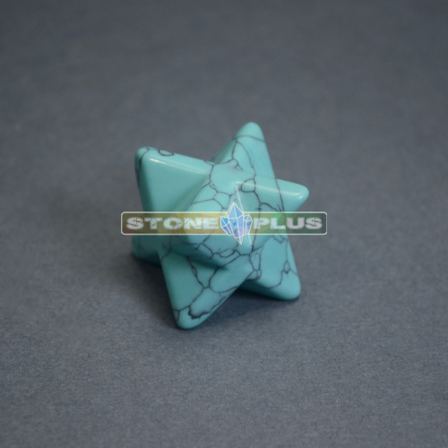 Меркаба 20х20 мм из говлита голубого