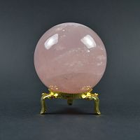 Шар Розовый кварц  72-74 мм