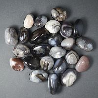 Агат Ботсвана галтовка / 1 упаковка - 100 гр