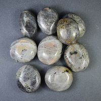 Лабрадор огненный крупная галтовка / 1 упаковка - 100 гр