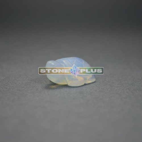 Фигурка Черепаха 25 мм из лунного камня(имитация)