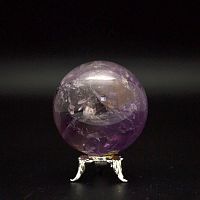 Шар Аметист лавандовый 42-44 мм
