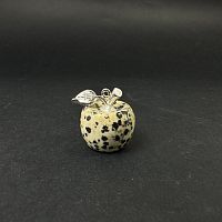 Яблоко яшма далматиновая 20х25 мм